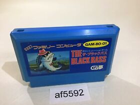 af5592 The Black Bass NES Famicom Japan