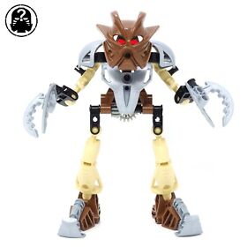 LEGO Bionicle - 8568 - Toa Nuva Pohatu - Complete Brown Stone Retired Figure
