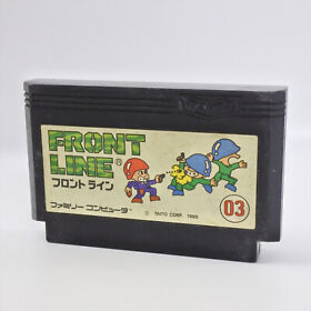 Famicom FRONT LINE Cartridge Only Nintendo fc