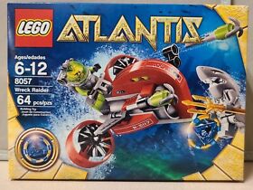 Lego 8057 - Atlantis Set: Wreck Raider - Brand New - Factory Sealed 