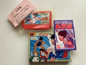 Nintendo Famicom NES FC Captain Tsubasa Tecmo Japan JP GAME Box U250