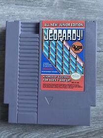 Jeopardy -- Junior Edition (Nintendo Entertainment System, 1989) NES -Tested