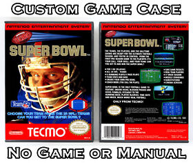 Tecmo Super Bowl - Nintendo NES Custom Case *NO GAME*