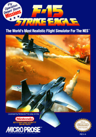 F-15 Strike Eagle NES Nintendo 4X6 Inch Magnet Video Game Fridge Magnet