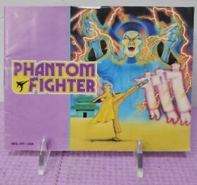 Phantom Fighter NES Nintendo Instruction Manual Booklet Only 