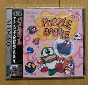 Puzzle Bobble Neo Geo CD SNK Taito Japan New! Sealed