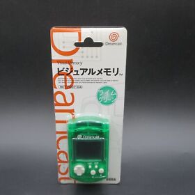 Dreamcast Visual Memory Unit Lime Green VMU HKT 7000 OEM