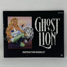 Ghost Lion Nintendo NES Manual Only (H9)