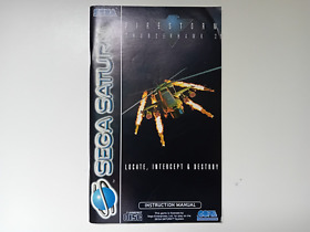 Sega Saturn - Firestorm Thunderhawk 2 Instructuons Manual Only