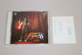 THE KING OF FIGHTERS '96 Japan Music Soundtrack CD Neo Geo SNK Scitron