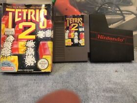 Tetris 2 Nintendo Nes Game UK Version Boxed No Manual