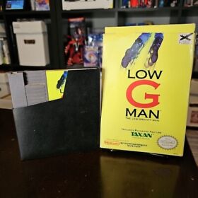 Low G Man NES Nintendo ¡Completo Auténtico!! ¡Raro! Sin manual
