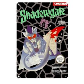 Shadowgate Nintendo Nes Retro Video Game Metal Poster Tin Sign 20*30cm