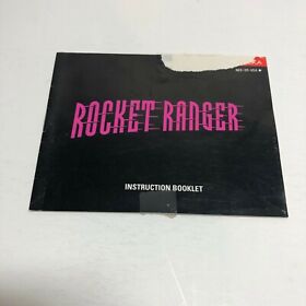Rocket Ranger Instruction Booklet ONLY! (Nintendo, NES) Manual 