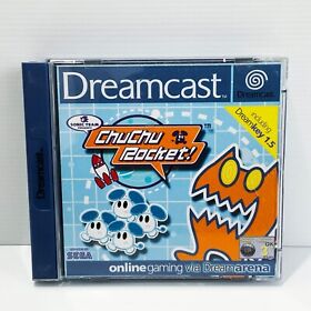 Chu Chu Rocket + Manual & Dream Key 1.5 - Sega Dreamcast - Tested & Working!