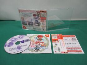 SEGA Dreamcast -- TRICOLORE CRISE -- DC. spine card. JAPAN. GAME. Work. 31538