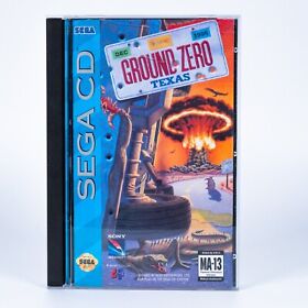 Sega CD - Ground Zero Texas - Complete in Box
