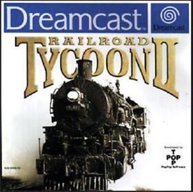 Sega Dreamcast Jeu - Railroad Tycoon II (2 )( avec Emballage D'Origine) Pal Dc