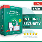 Kaspersky Internet Security 2022 1 PC (Gerät) 1 Jahr - Upgrade