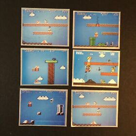 NINTENDO Super Mario Bros 2 NES Famicom Showa Retro Vintage Mini Sticker Card