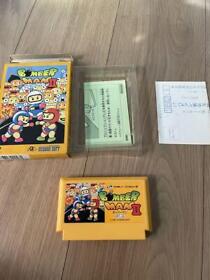 Bomberman 2 With Box Famicom
