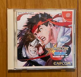 Capcom Vs. SNK Millennium Fight 2000 Sega Dreamcast DC Japan 2000