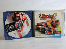 Sega Dreamcast  Racing 2 Simulation nur CD + Anleitung +  Backcover