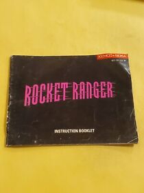 Rocket Ranger Instruction Booklet ONLY! (Nintendo, NES) Manual 