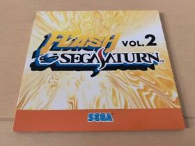 Ss Trial Version Software Flash Sega Saturn Vol.2 Novelty   Demo Disc Video Coll