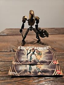 Bionicle 8762 Toa Iruini Toa Hagah Guardian Green Gold Shield / With manuals