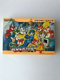 Nintendo Famicom Rockman 4 Megaman import Video Game Rare Capcom Famiclone Japan
