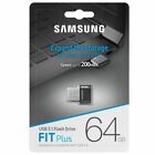 SAMSUNG FIT Plus 64GB - USB 3.1 Flash Drive-USB-A