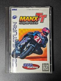 Manx TT Super Bike - Complete CIB - Sega Saturn 1995