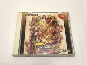 Marvel vs Capcom 2 Dreamcast Japanese Import Sega DC Japan JP Rgn Lockd