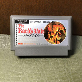 Famicom The bard's tale japan Nintendo NES Dungeon RPG Popular Games in Japan