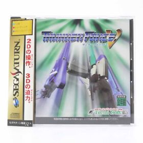 Thunder Force V 5 Sega Saturn SS Technosoft Shooter Retro Game Japan