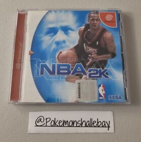 NBA 2k - Sega Dreamcast Game *W/ Manual - NTSC-J*