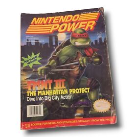 NES SNES N64 Nintendo Power ISSUE TMNT gi joe Terminator qbert vol 33  MAGAZINE