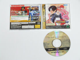 THE KING OF FIGHTERS 97 SEGA Saturn SNK Video Game Fully Working CMK