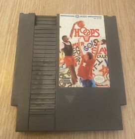 Hoops (Nintendo Entertainment System  NES) - Tested & Working