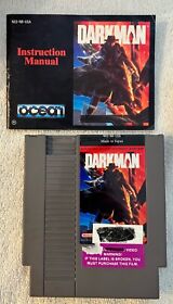 Darkman (Nintendo Entertainment System, 1991) carrito NES y manual probado envío gratuito