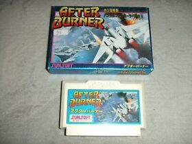 AFTER BURNER With Box Nintendo Family computer FC NES 54