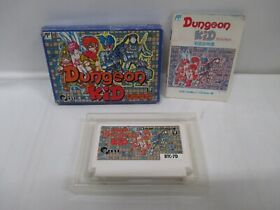 NES -- Dungeon Kid -- Box. Can data save! Famicom, JAPAN Game. 10741