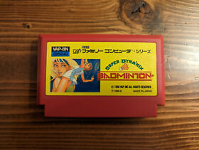 Super Dynamix Badminton - Nintendo Famicom Cart Game - US Seller
