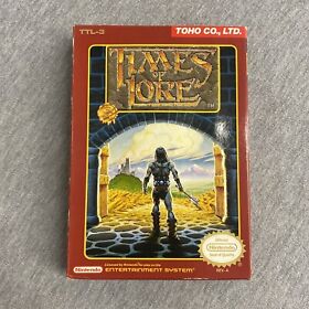 Times of Lore (Nintendo Entertainment System, 1991) NES [Box Only]
