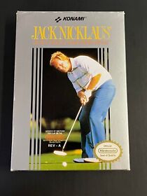 Jack Nicklaus' Greatest 18 Holes of Major Championship Golf (NES) CIB! 
