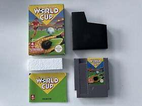 Nintendo NES Spiel World Cup Top Top Zustand! OVP CIB # F56