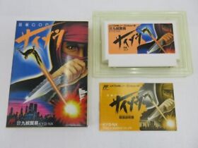 Nintendo Famicom game Ninja COP Saizou W/Box Instructions FC NES NTSC-J Japan