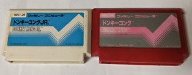 Nintendo Famicom Lot of 2 - Donkey Kong & Donkey Kong Jr. - AUcx22