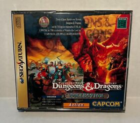 Dungeons & Dragons Collection Sega Saturn - Japanese - Near Mint
